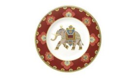 Samarkand Rubin Salad Plate